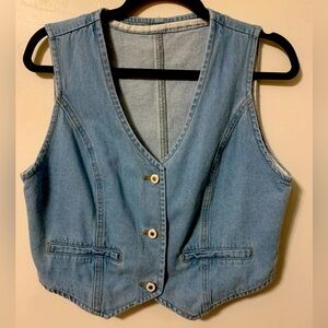 Denim vest